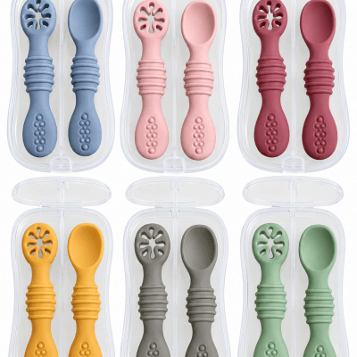 🥄 Cucharas Dúo – 2 Precucharas de Silicona